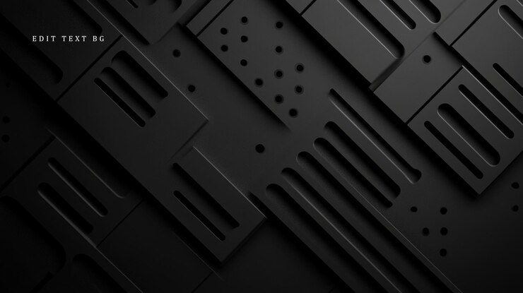 PSD fundo geométrico escuro abstrato com formas e linhas texturizadas