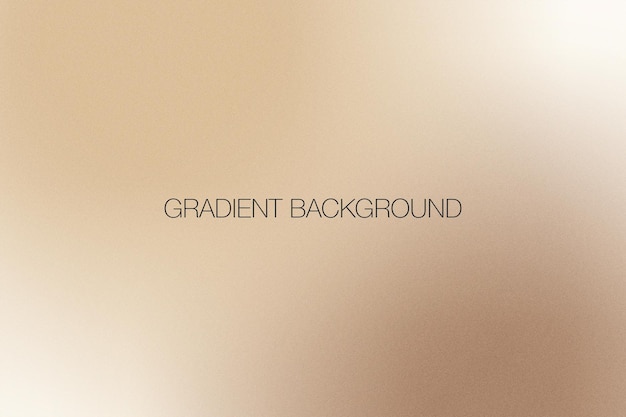 Fundo gradiente abstrato nu e bege com textura granulada PSD