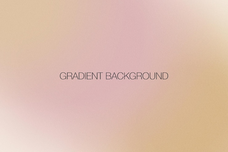 PSD fundo gradiente abstrato retrô nu e bege com textura granulada psd