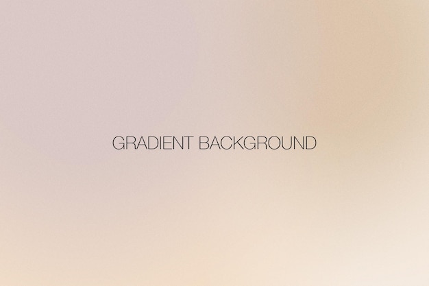 Fundo gradiente abstrato retrô nu e bege com textura granulada psd