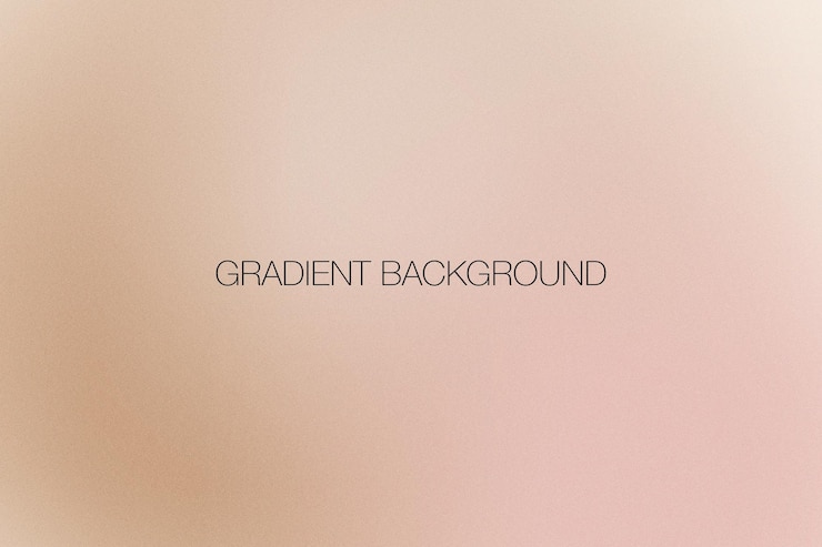 PSD fundo gradiente abstrato retrô nu e bege com textura granulada psd
