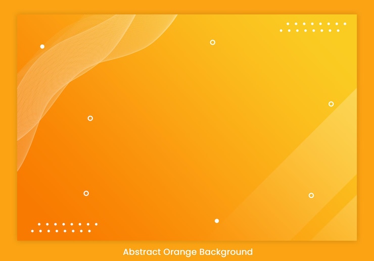PSD fundo gradiente laranja abstrata