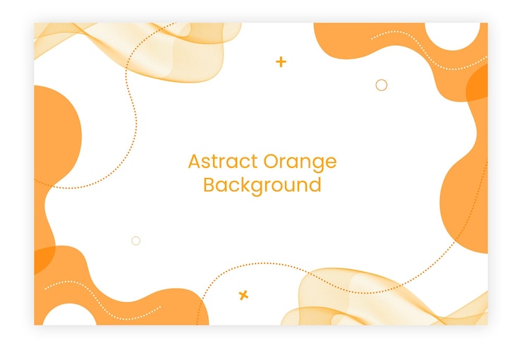 PSD fundo laranja abstrato