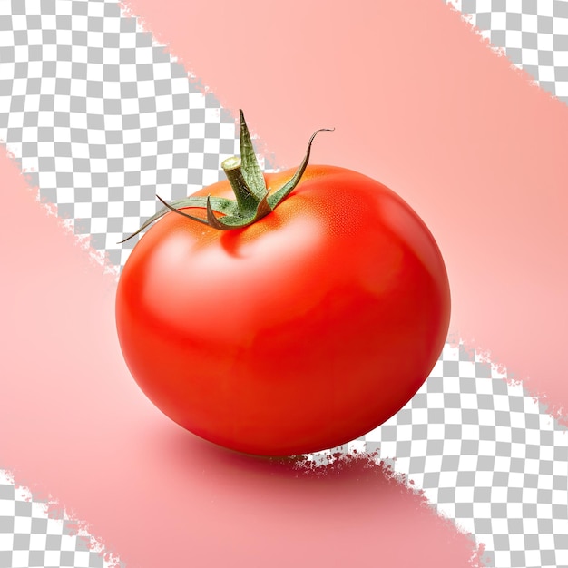 PSD fundo transparente com um tomate