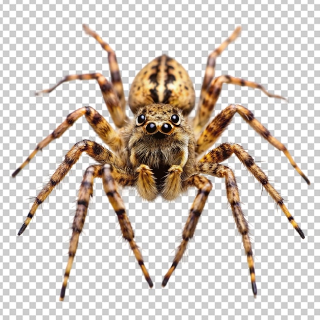 PSD fundo transparente de aranha