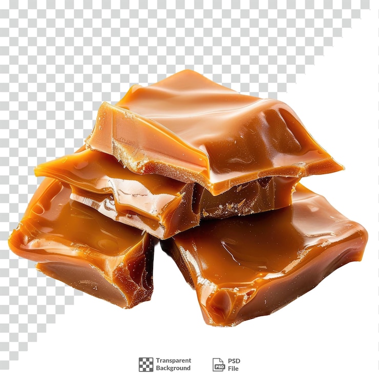 PSD fundo transparente de caramelo
