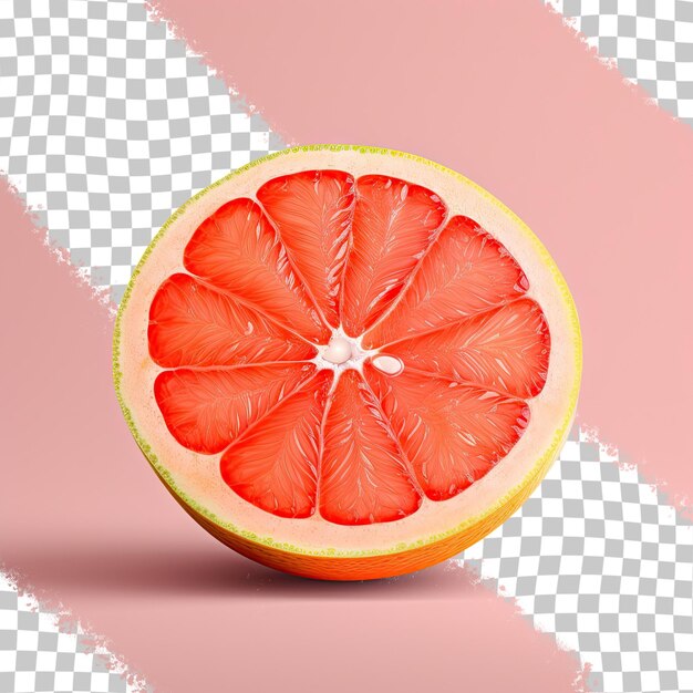 PSD fundo transparente isolado com frutas cítricas suculentas