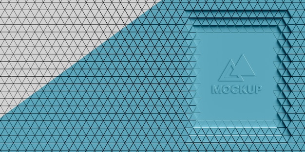 PSD fundo triangular 3d