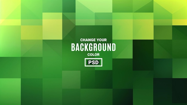 PSD fundo verde