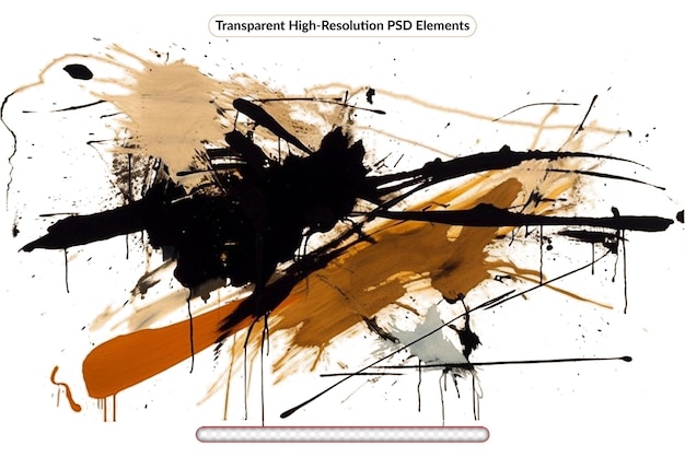 PSD fundo vetorial abstrato elegante com formas geométricas e salpicos em um harmonioso