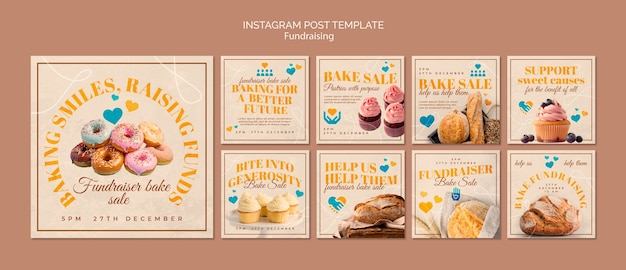 Fundraising-veranstaltungen auf instagram