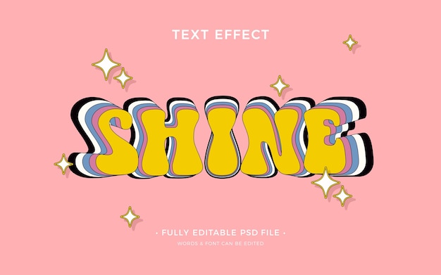 Funkelnder Text-Effekt