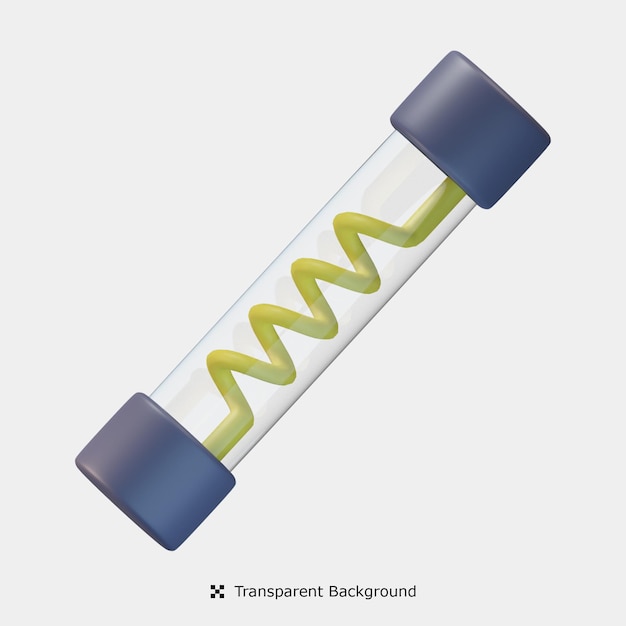 PSD fusible 3d icône illustration