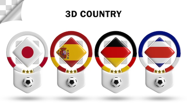 PSD fußball der 3d-landesmannschaft