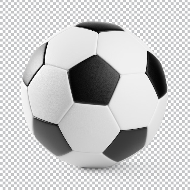 PSD fußball isolierte 3d-darstellung