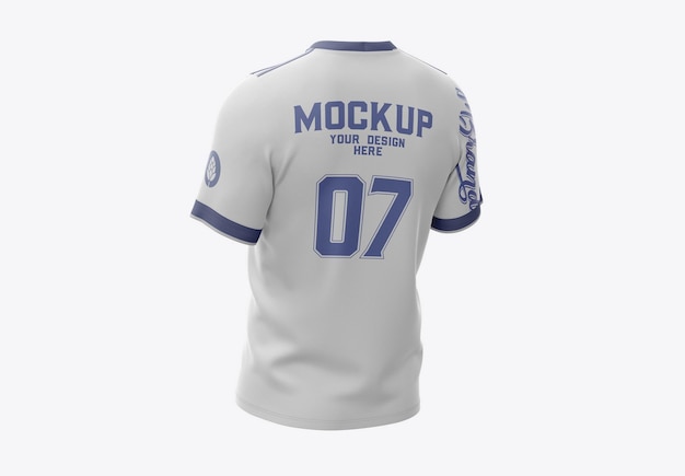 Fußball Männer Sport T-Shirt Mockup