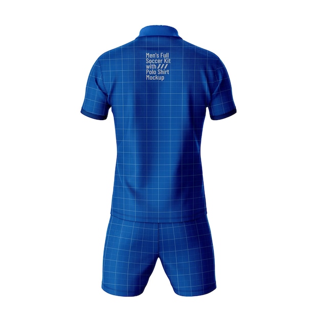 Fußball-Polo-Shirt-Kit-Modell