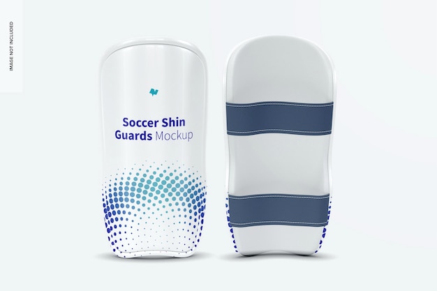 Fußball Shin Guards Mockup