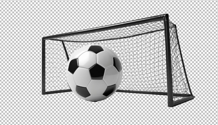 PSD fußball und torpfosten