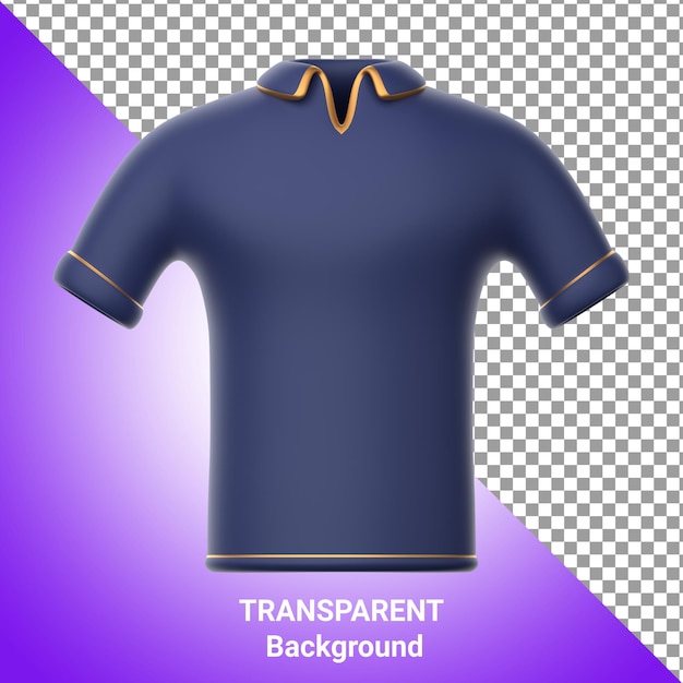 Fußball-wm-trikot 3d-symbol, fußballtrikots 3d-illustration frankreich