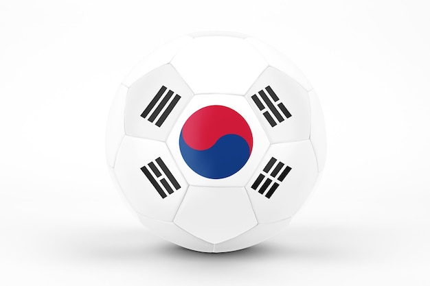 PSD fútbol de bandera de corea del sur