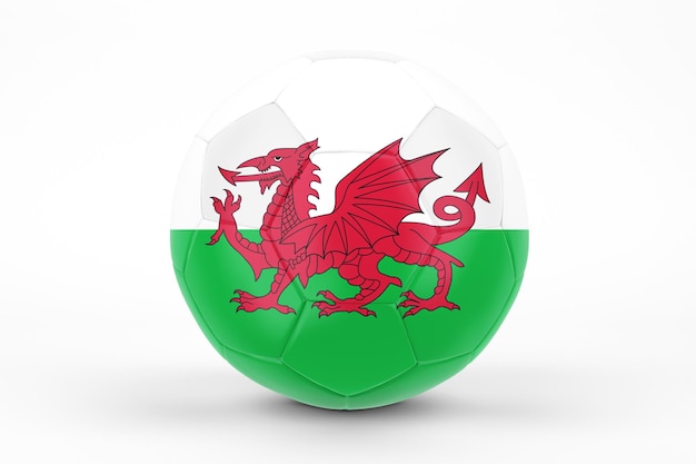 PSD fútbol de bandera de gales