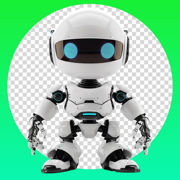 futurista sin gente robot