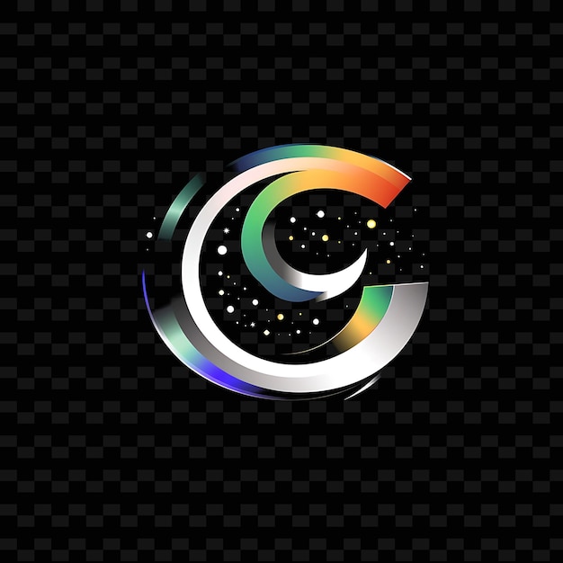 G con la letra Aurora Estilo de diseño del logotipo con G en forma de naturaleza Colecciones vectoriales abstractas