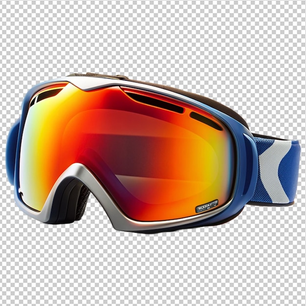 PSD gafas de esquí oakley en un fondo transparente