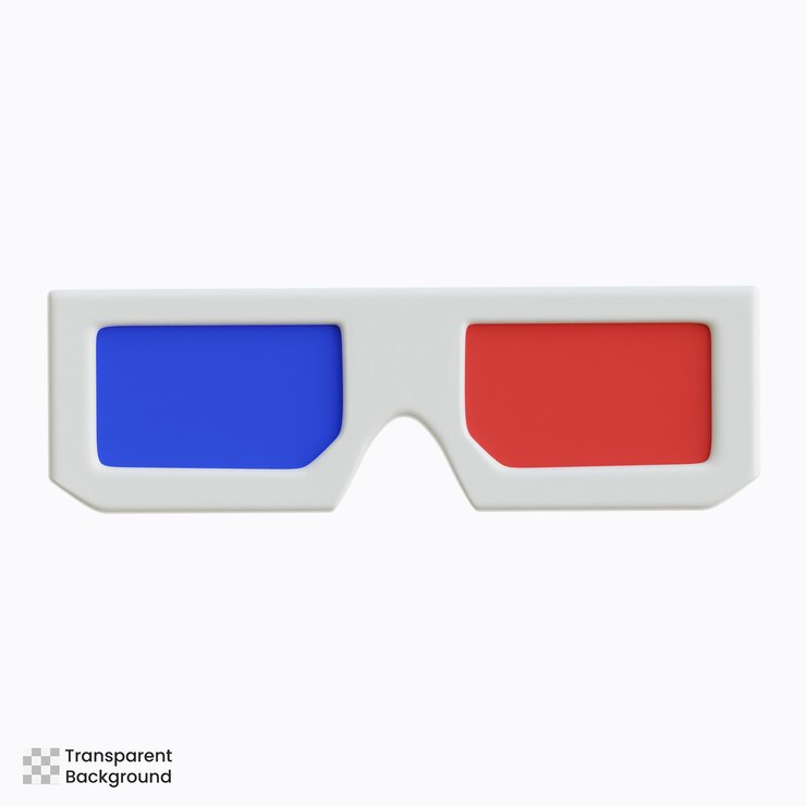 PSD gafas para películas en 3d