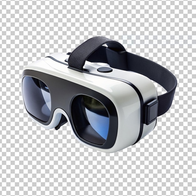 PSD gafas de realidad virtual 3d tecnología metaverso aislado en un fondo transparente