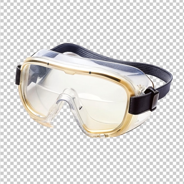 Gafas de seguridad de fondo transparente