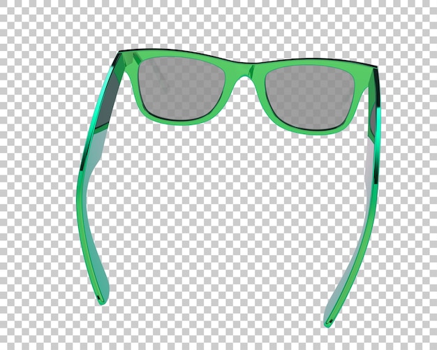 Gafas de sol aisladas en el fondo Ilustración de renderización 3D