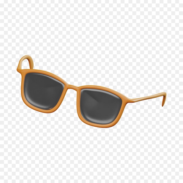 PSD gafas de sol con lentes negros, png transparente descargar