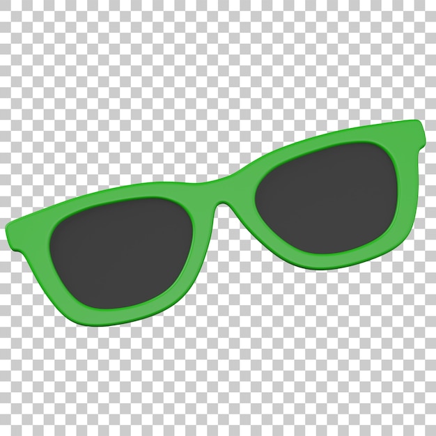 Gafas de sol verdes