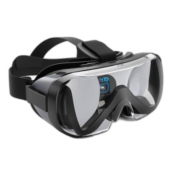 PSD gafas virtuales en formato psd sobre un fondo blanco