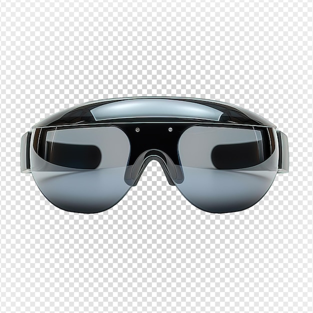 PSD gafas virtuales futuristas aisladas en un fondo transparente generativo ai