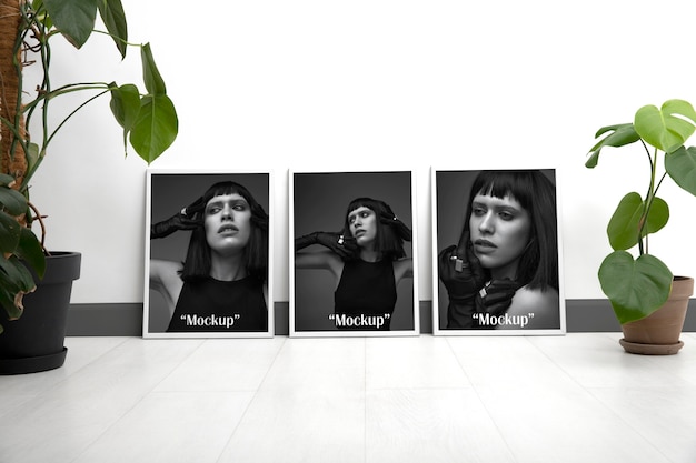 Galerierahmen Mockup-Design