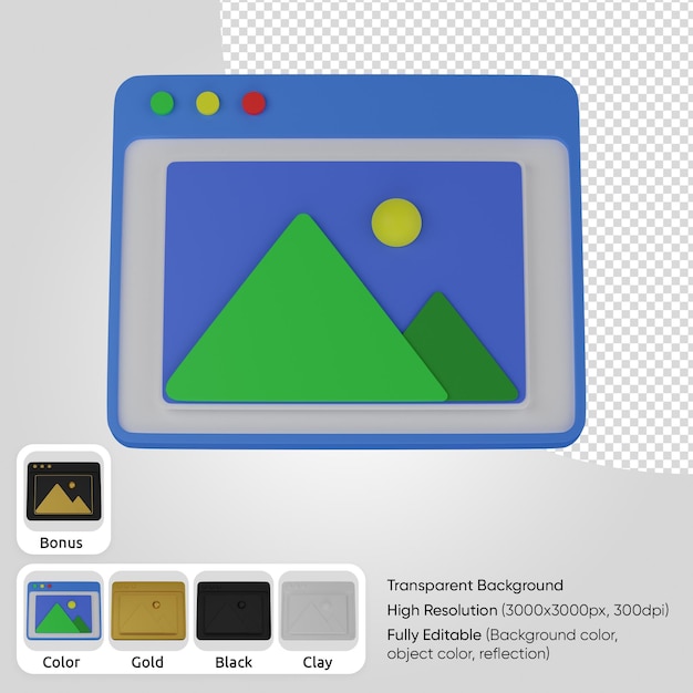 Galleria web 3D