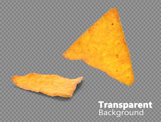 galleta de queso sobre un fondo transparente