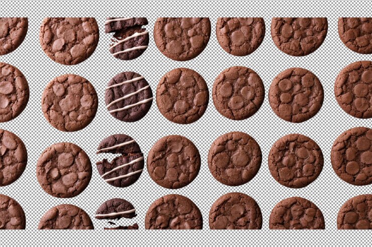 PSD las galletas de chocolate son perfectas para cualquier ocasión.