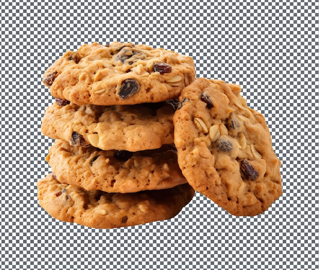 Galletas tan dulces aisladas sobre fondo transparente
