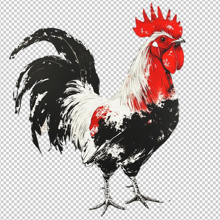 PSD los gallos y la vida silvestre imágenes cautivadoras de animales y gallos