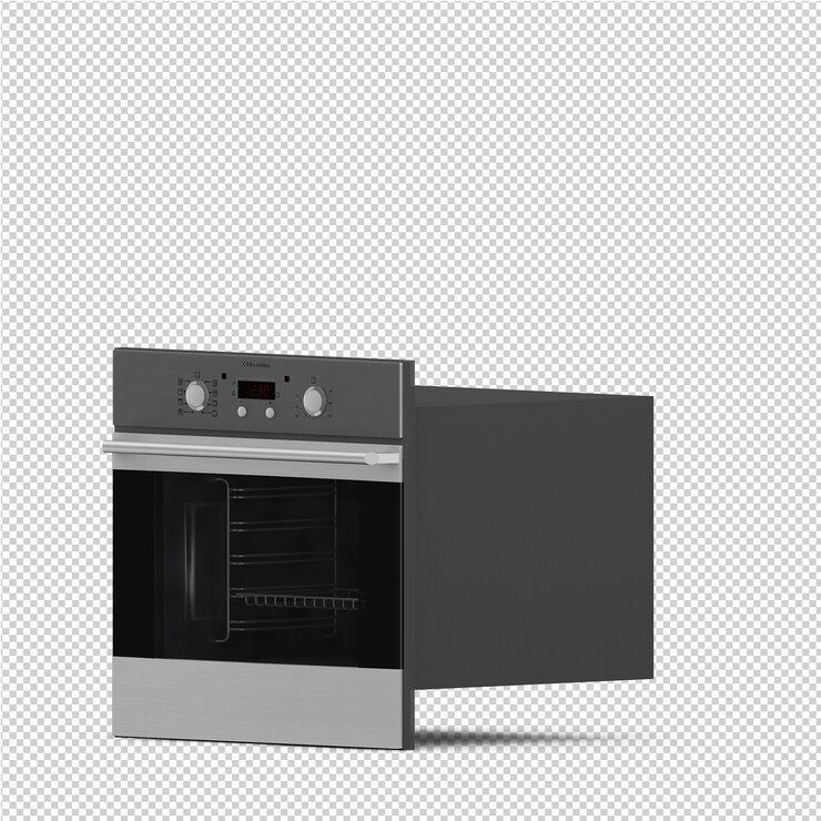 PSD gama isométrica de cocina render 3d