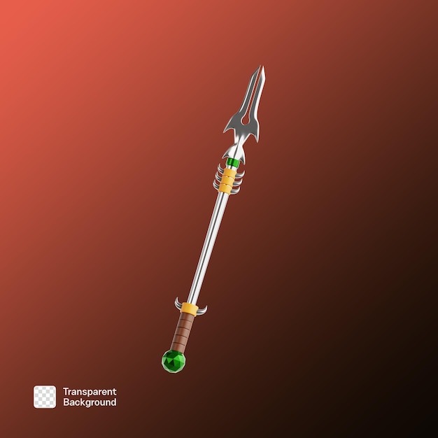 Game Asset 3D Icon PNG Template