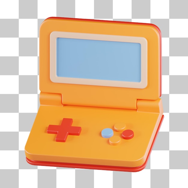 PSD game boy-konsole 3d-symbol