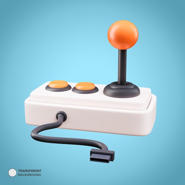 Game Controller Icon Isolated 3d Render Illustration