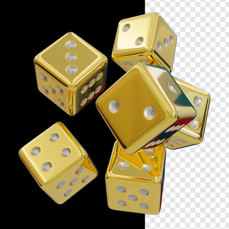 PSD game dice