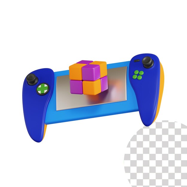 Gamecontroller 3D-Darstellung