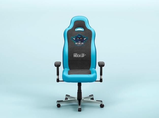 PSD gamer's chair-mockup-design